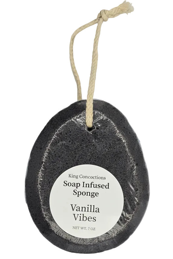 Vanilla Vibes | 7oz Soap Infused Bath Sponge