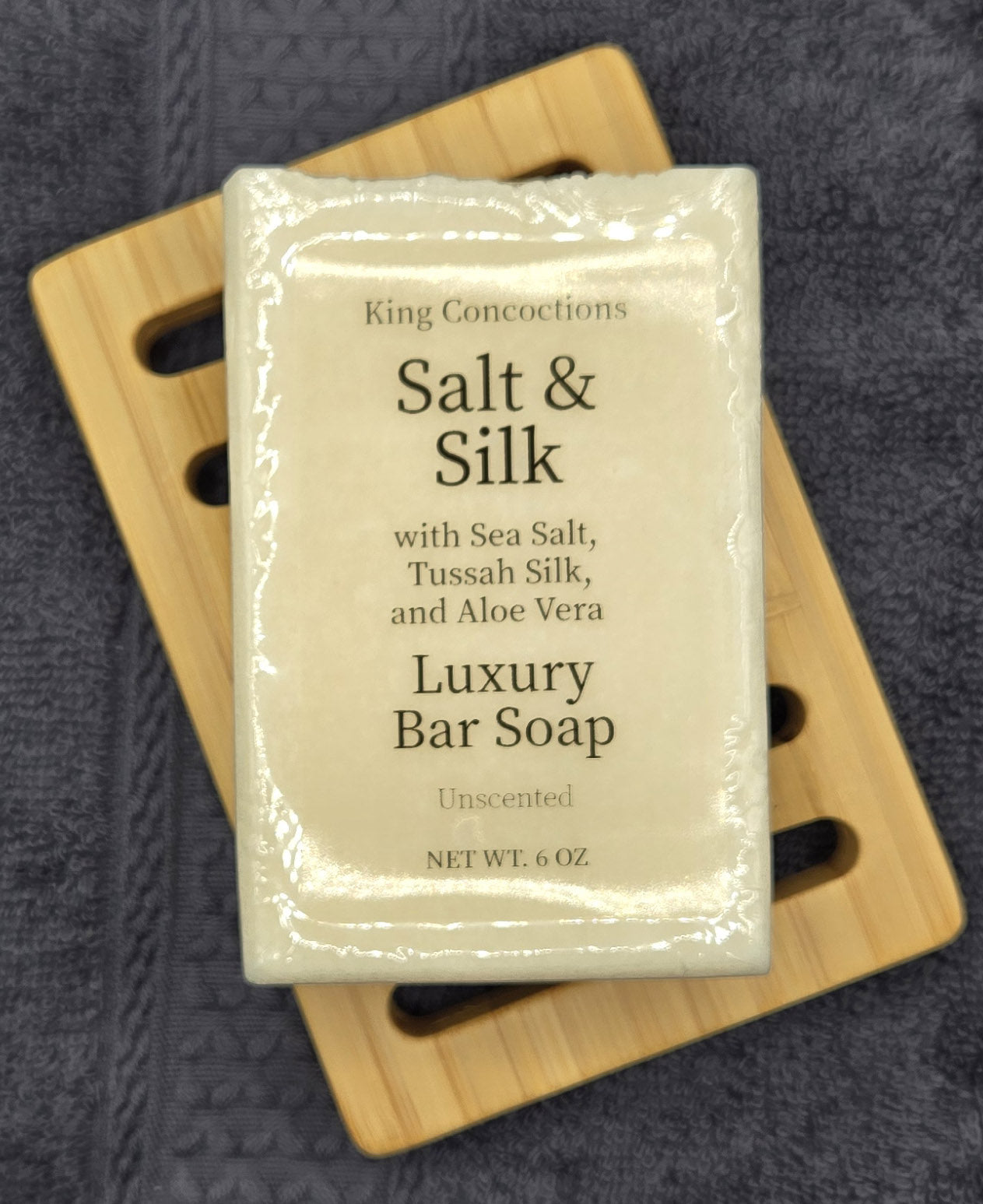 Salt & Silk | 6oz Luxury Soap Bar (All Natural)
